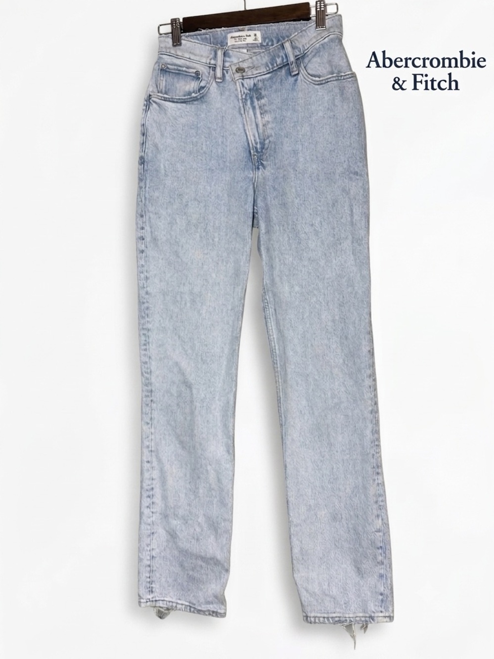 Abercrombie & Fitch The '90s Straight Ultra High Rise Curve Love Jeans size 26